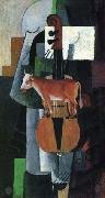 Kazimir Malevich Cow and Fiddle china oil painting artist
